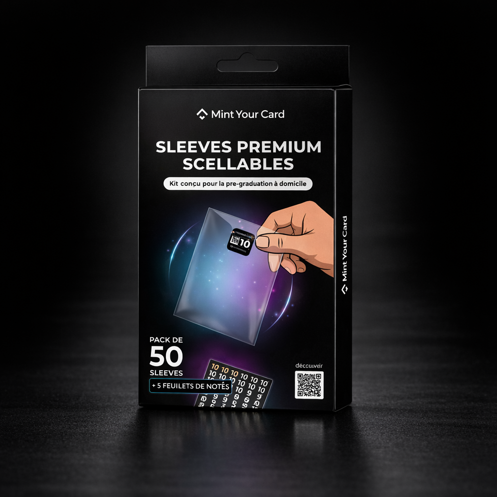 Pack 50 Sleeves Premium Scellables Mint Your Card